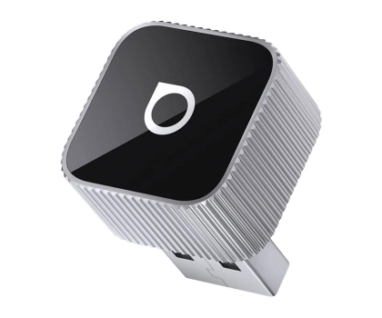 Adapter samochodowy Ottocast CA88-T2 Mini Cube CarPlay Bluetooth srebrny
